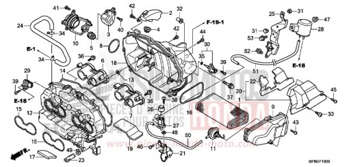 FILTRE A AIR CB1000RD de 2013